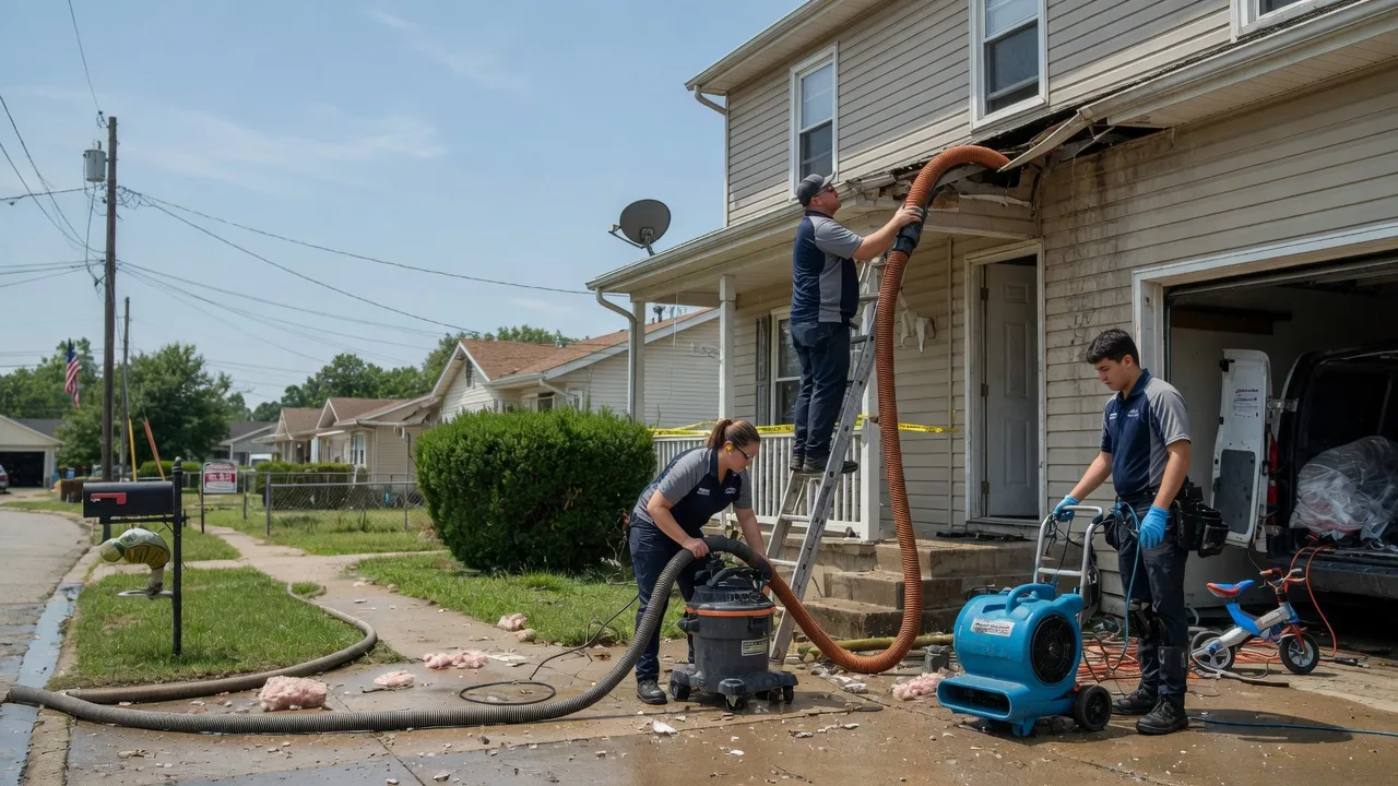 Water Damage Restoration in Pomona, IL near me